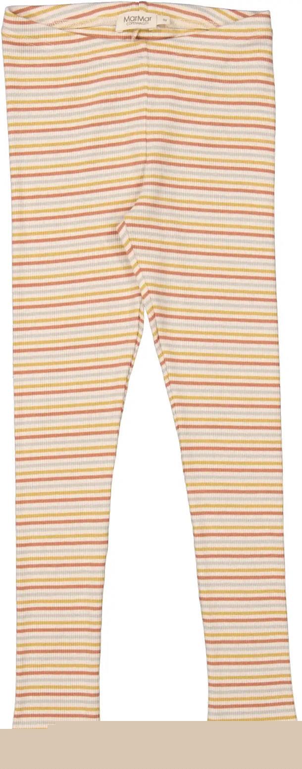 Marmar Leggings Modal Rib Autumn Stripe Mix