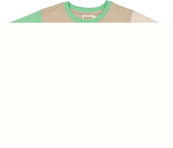 Marmar T-shirt - Tad - Colour Block Llama