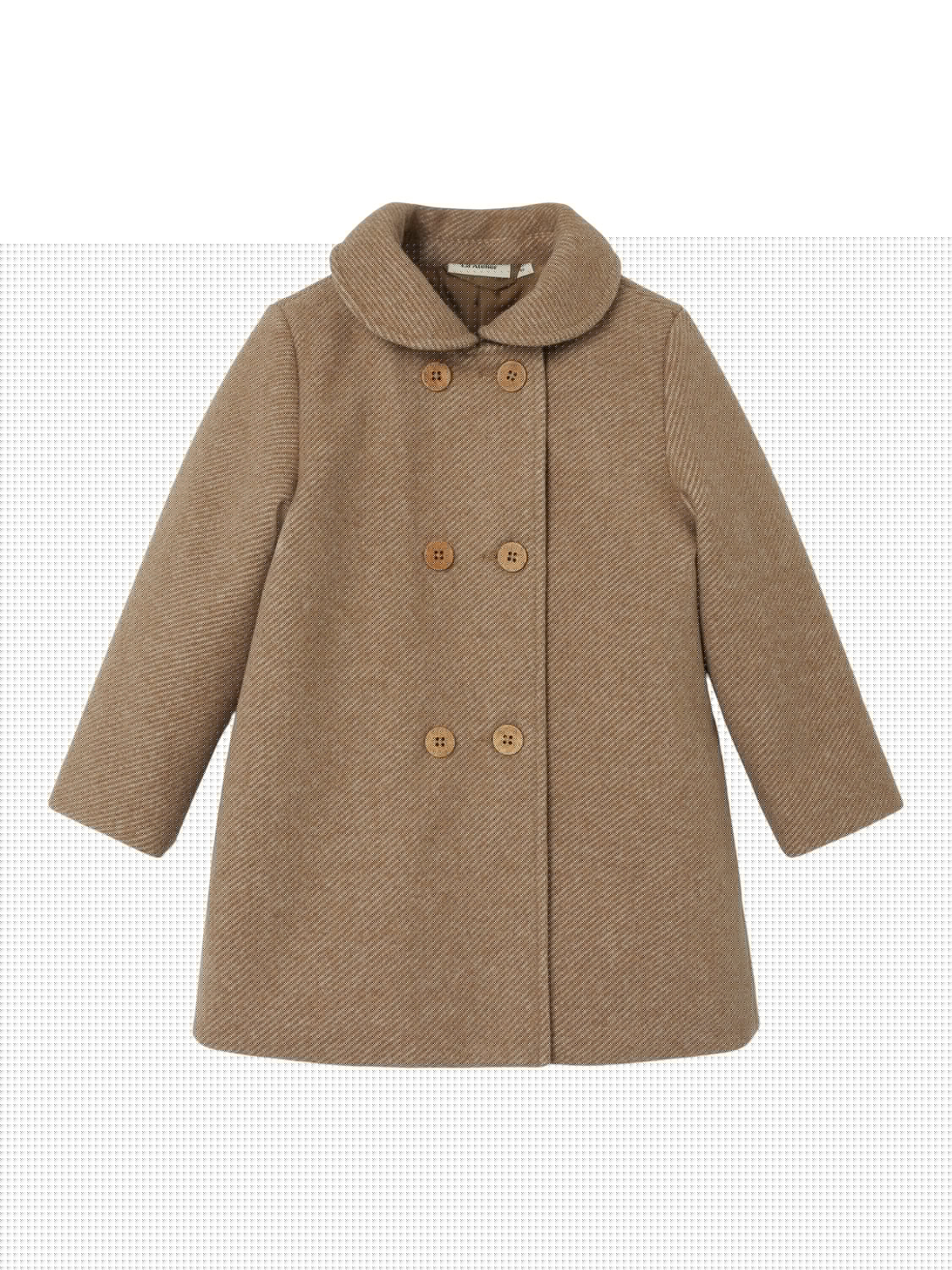 Lil Atelier Nalina Long Jacket - Travertine - 86 Cm