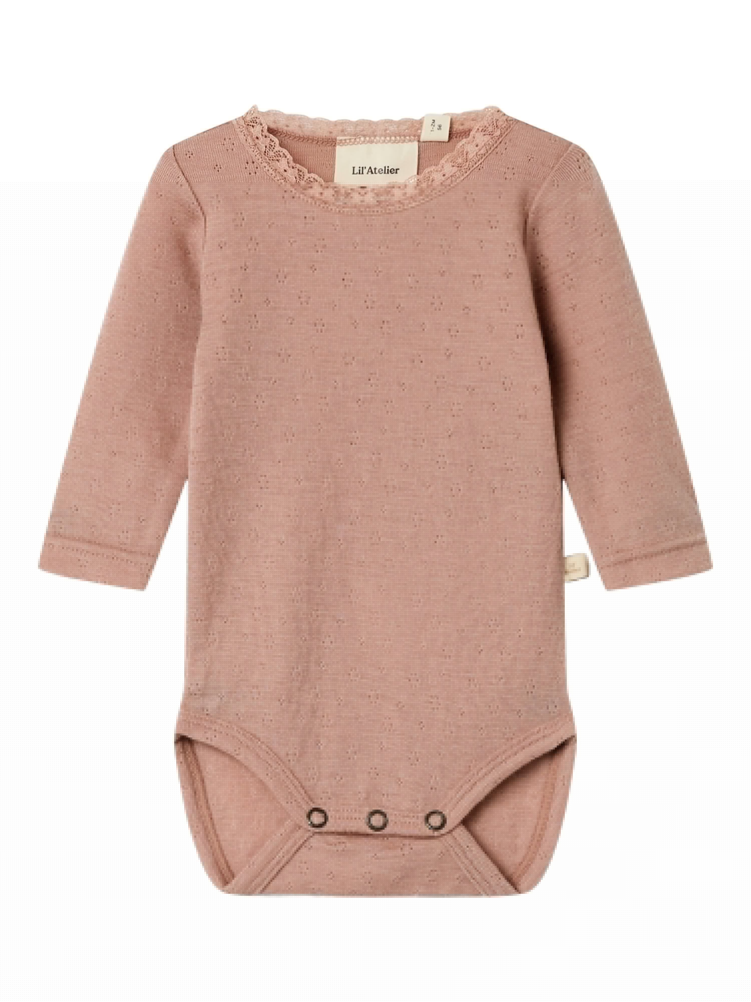 Lil Atelier Noel Nab Wool Body - Roebuck - 56 Cm