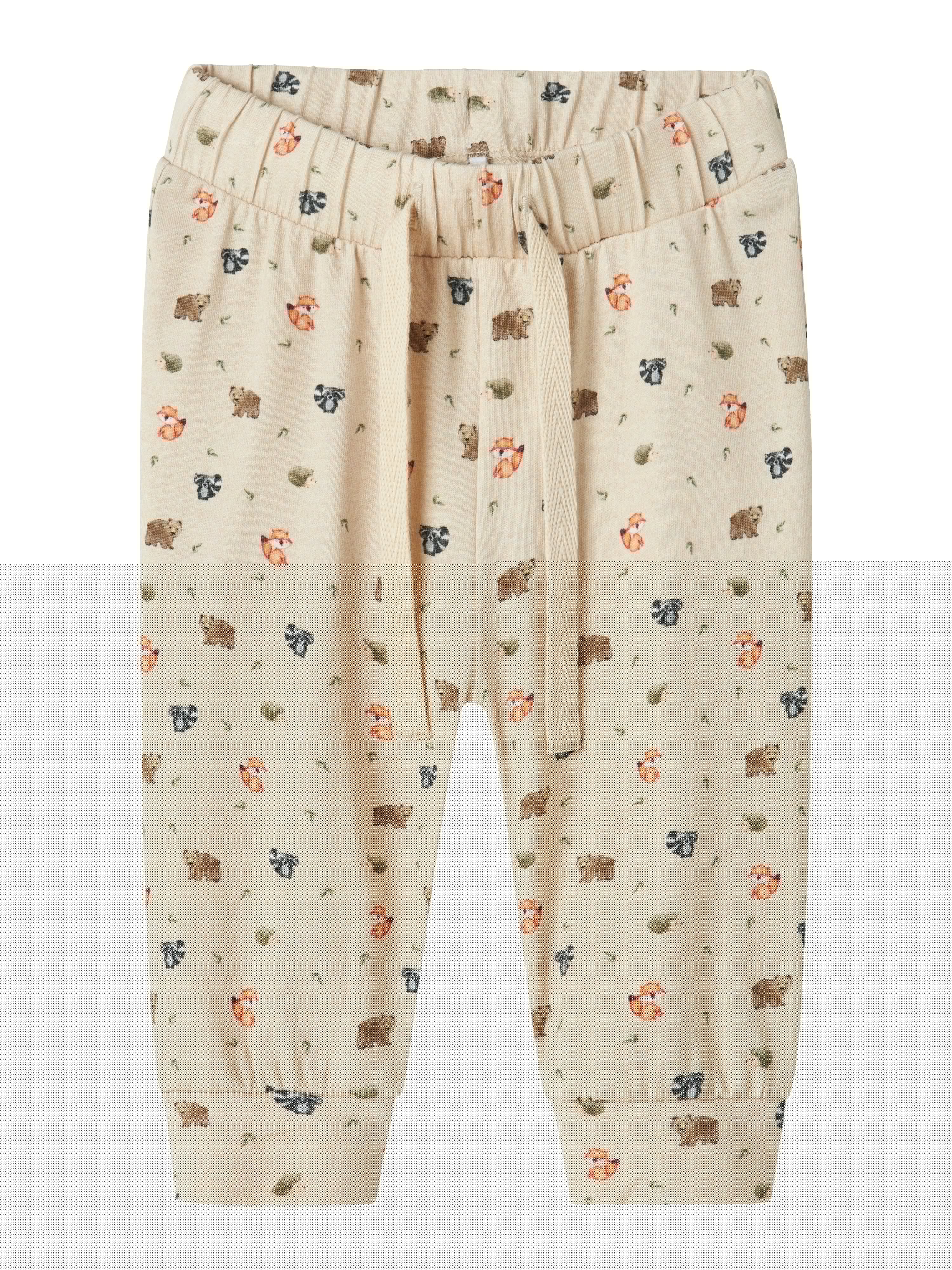 Name It Oforest Pants - Peyote Melange - 50 Cm