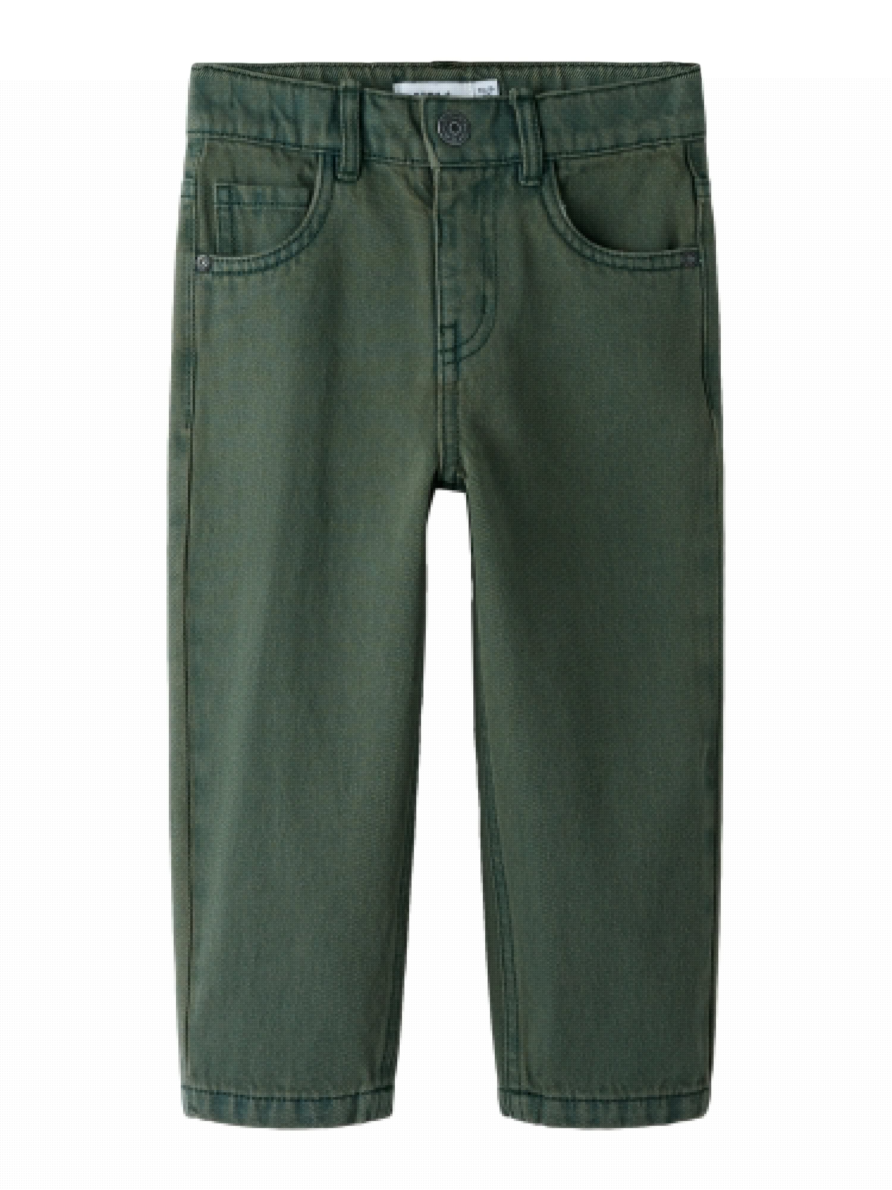 Name It Ben Tap Overdyed Jeans - Deep Forest - 92 Cm