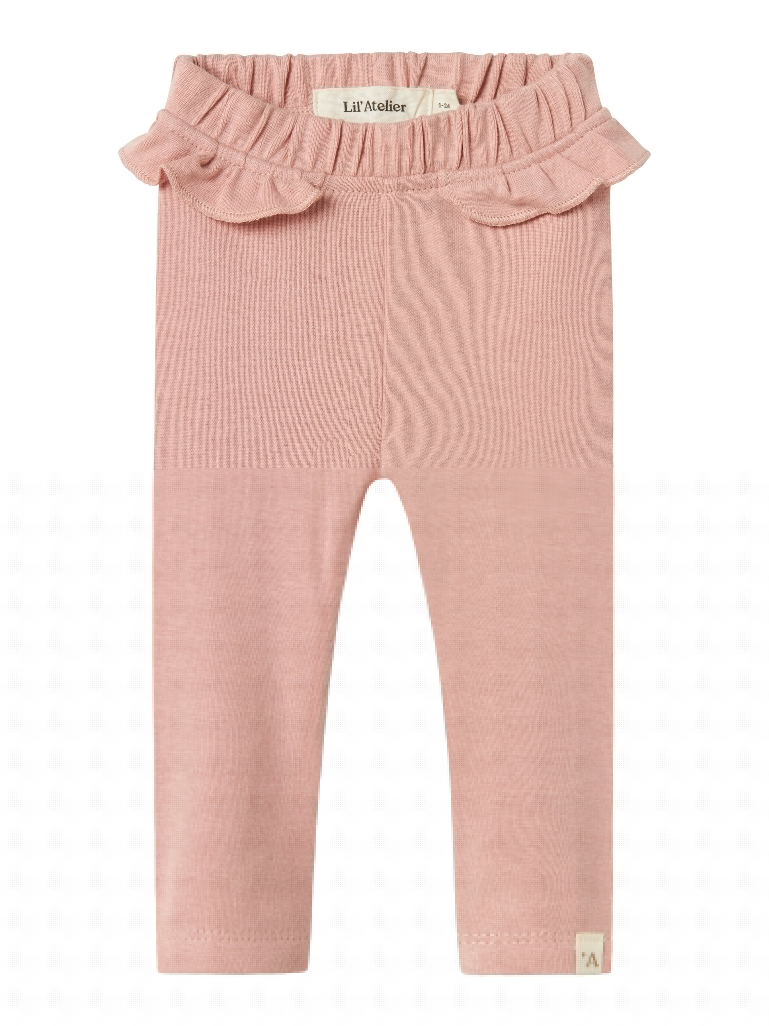 Lil Atelier Lalo Tao Leggings - Misty Rose - 56 Cm