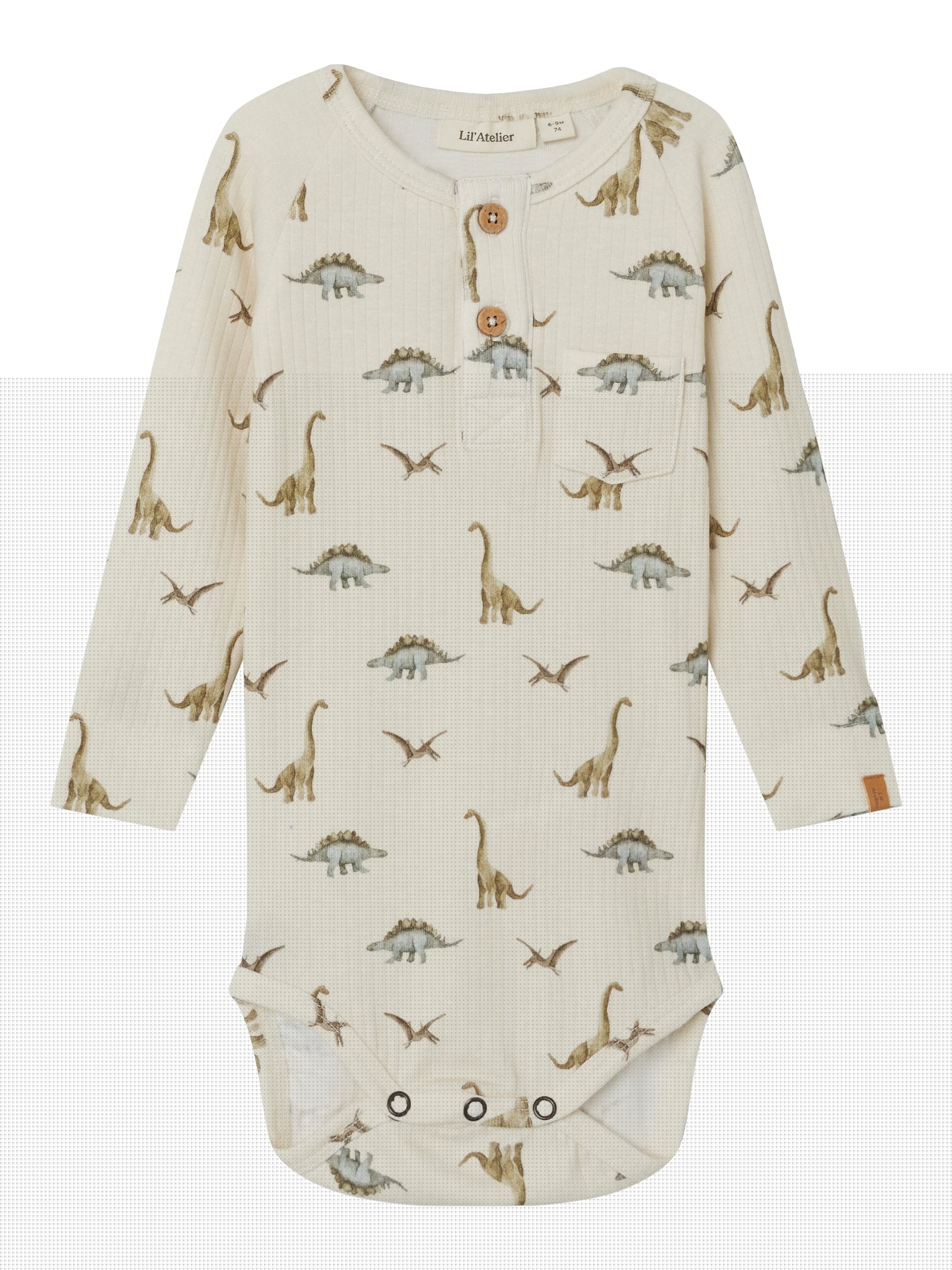 Lil Atelier Gio Bob Slim Body - Turtledove - 56cm